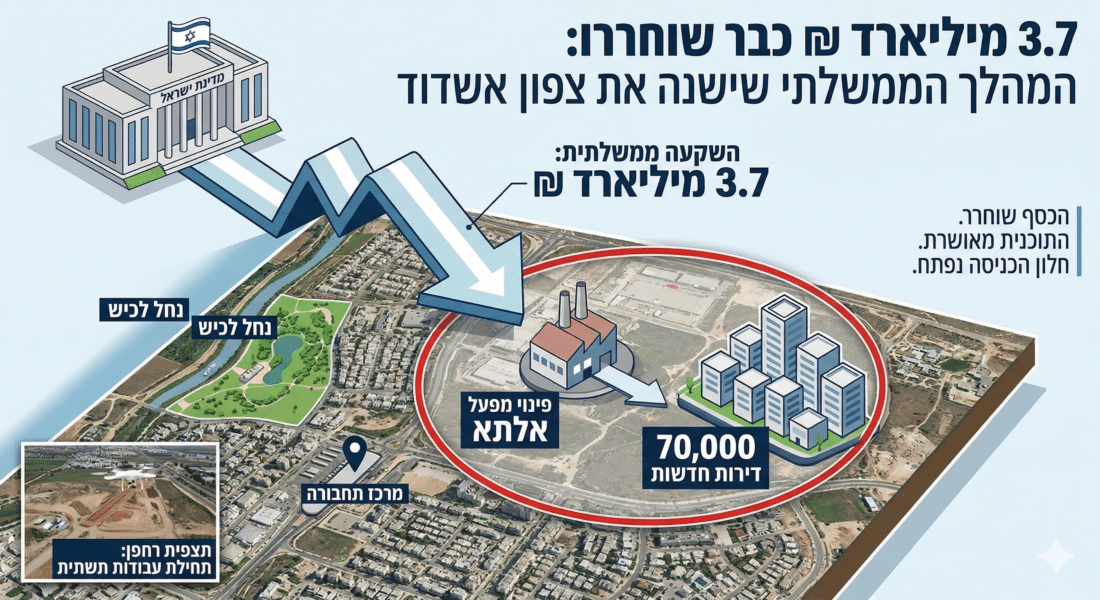 הדמית מפה - אשדוד